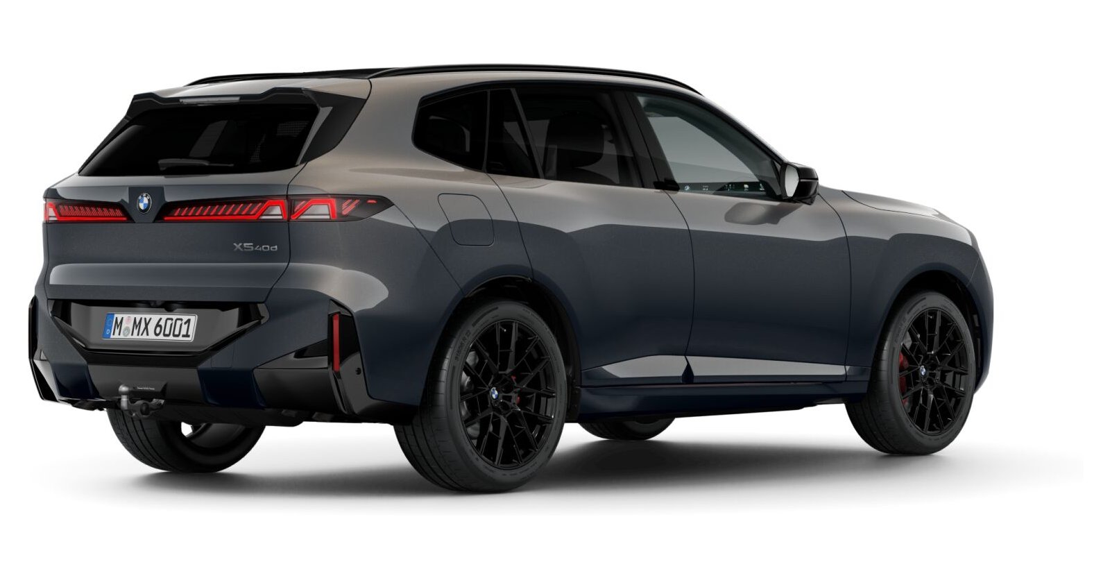BMW BMW X in Grau von hinten BMW BMW X in Grau von hinten