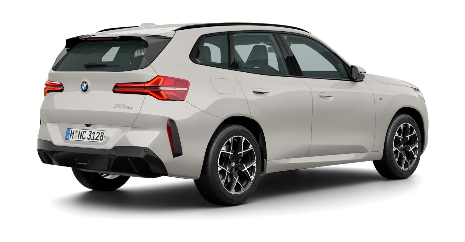 BMW BMW X in Grau von hinten BMW BMW X in Grau von hinten