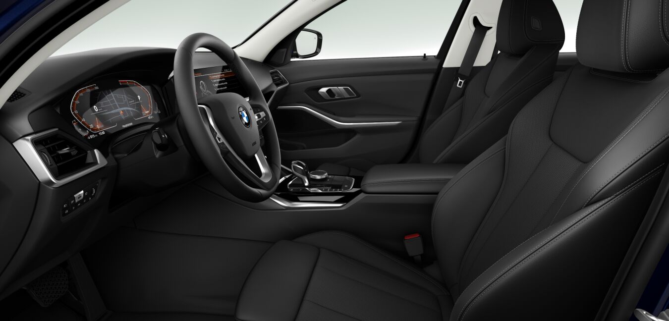 BMW BMW 3er im Innenraum seitlich BMW BMW 3er im Innenraum seitlich