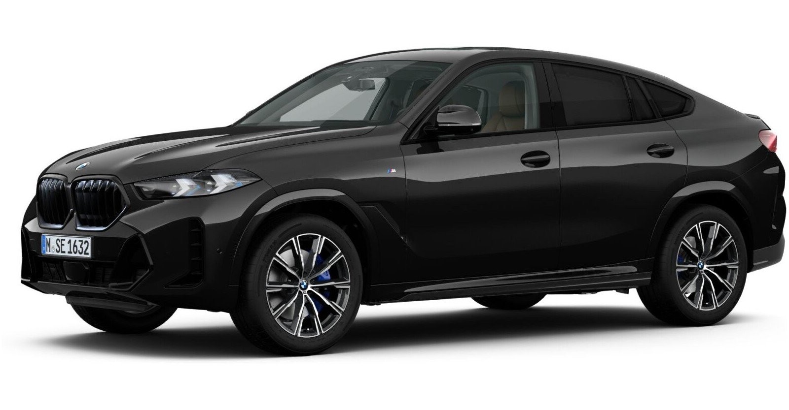 BMW BMW X in Schwarz von vorne BMW BMW X in Schwarz von vorne