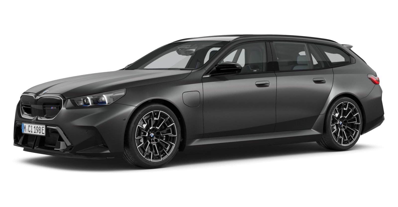 BMW M5 Touring in Grau von vorne BMW M5 Touring in Grau von vorne