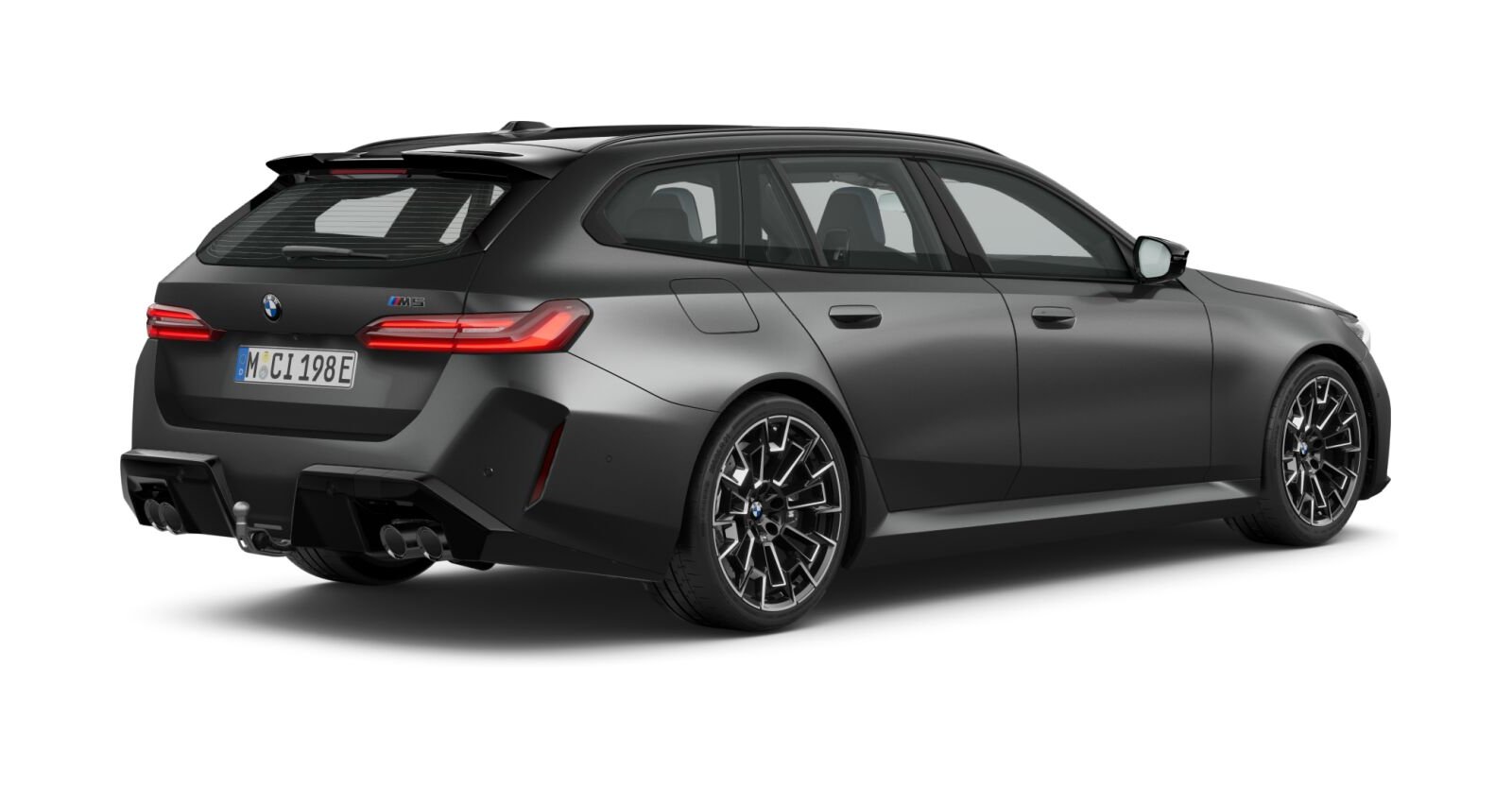 BMW BMW M in Grau von hinten