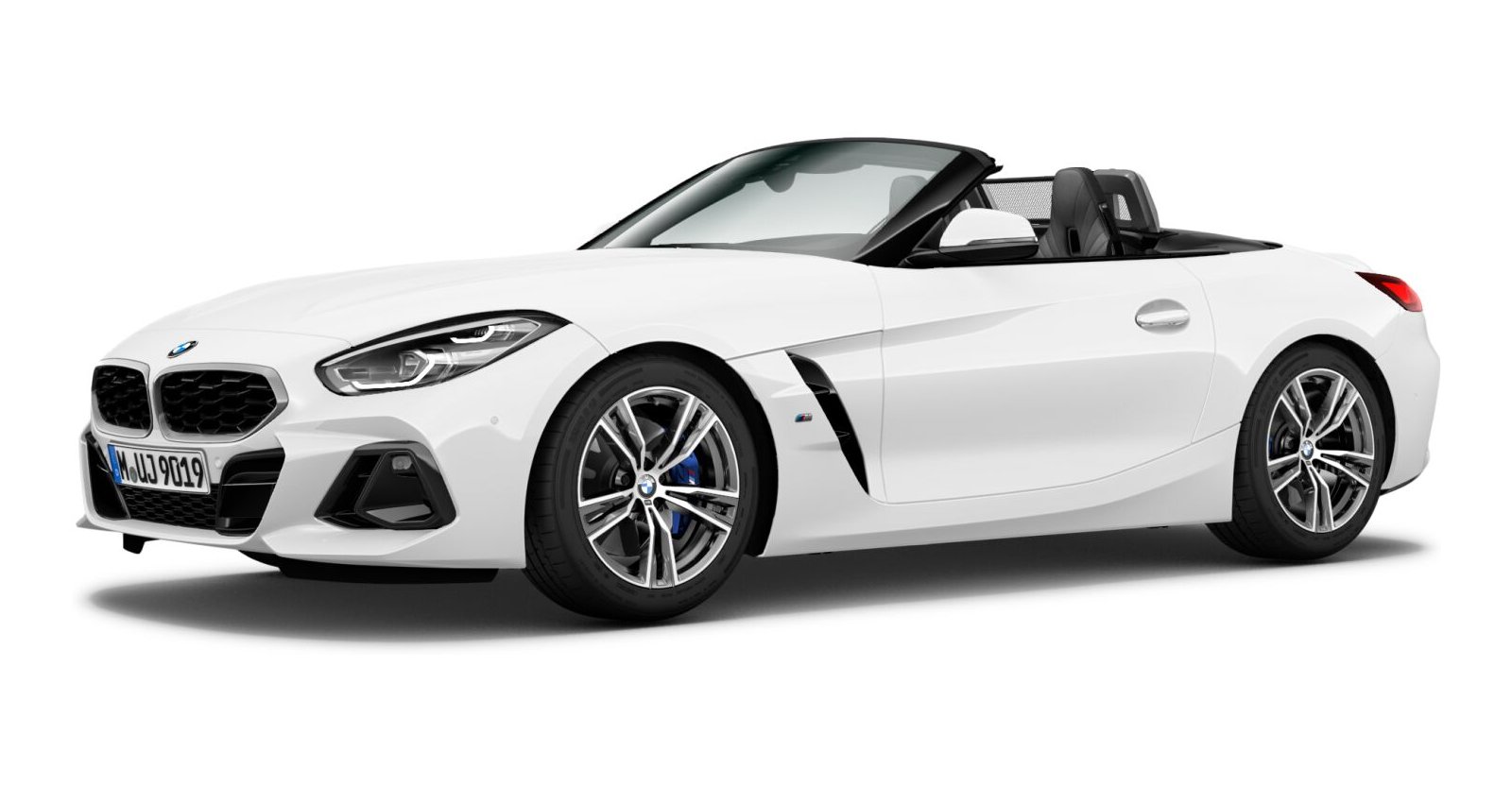 BMW Z4 sDrive20i in Weiß von vorne