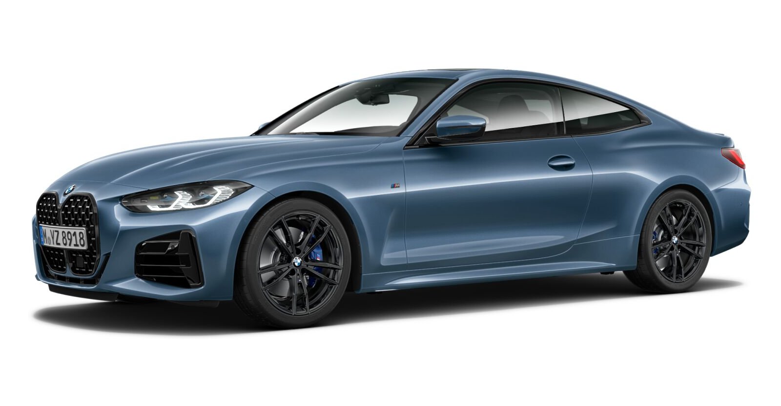 BMW BMW 4er in Blau von vorne BMW BMW 4er in Blau von vorne