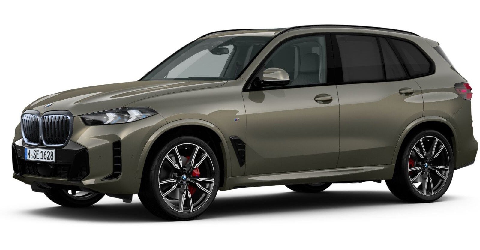 BMW X5 xDrive40d in Grün von vorne BMW X5 xDrive40d in Grün von vorne