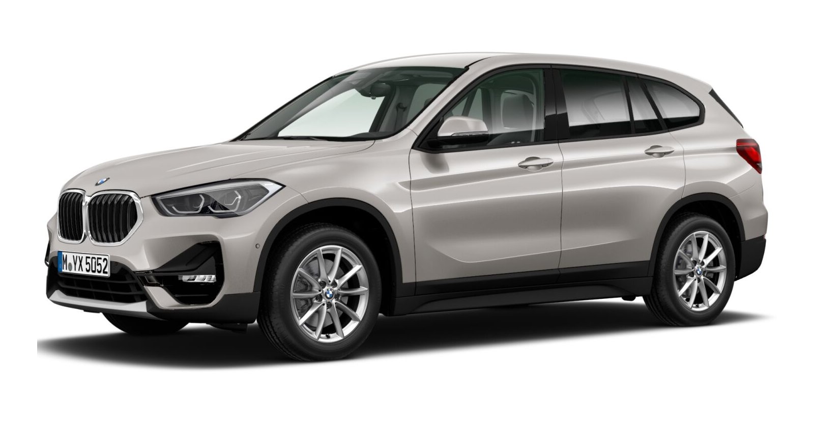 BMW BMW X in Silber von vorne BMW BMW X in Silber von vorne
