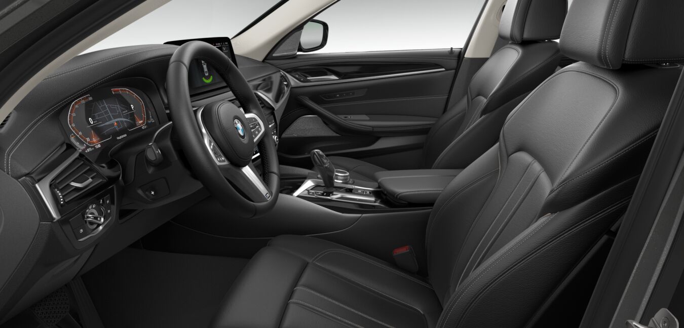 BMW BMW 5er im Innenraum seitlich BMW BMW 5er im Innenraum seitlich