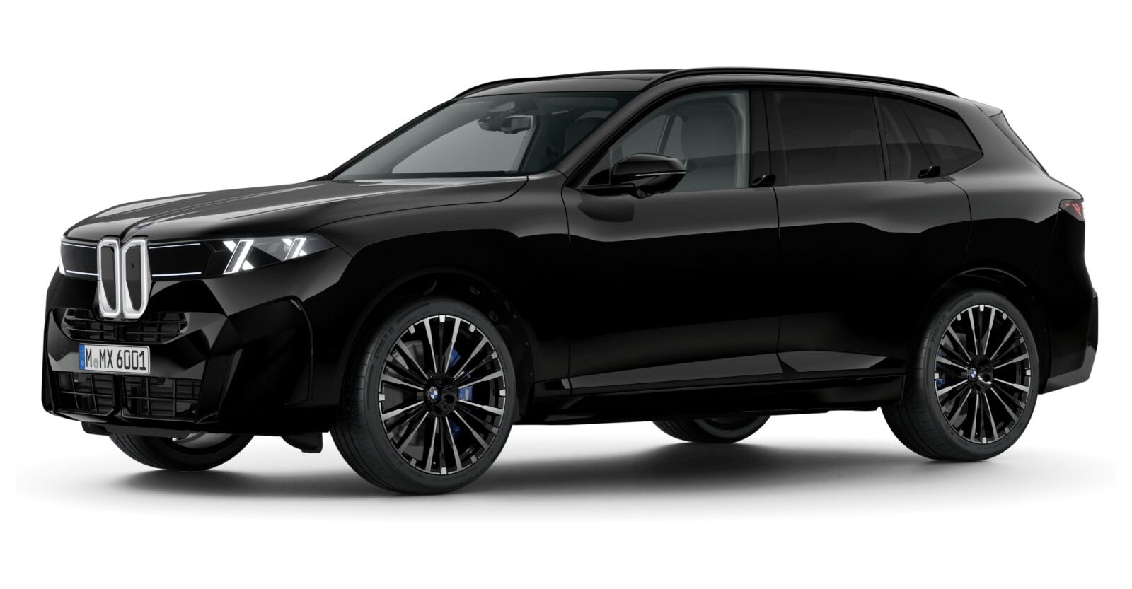 BMW X5 40d xDrive in Schwarz von vorne BMW X5 40d xDrive in Schwarz von vorne