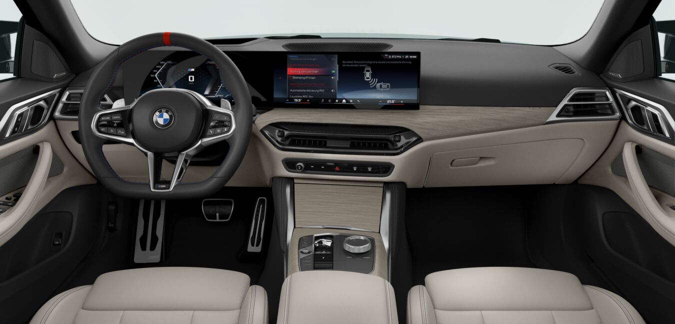 BMW BMW 4er im Innenraum von vorne BMW BMW 4er im Innenraum von vorne