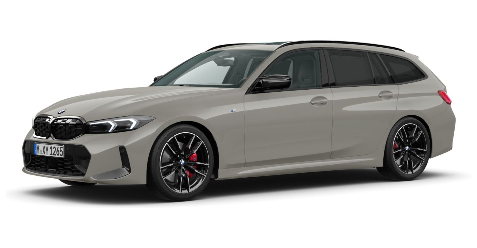 BMW M340i xDrive Touring in Individual von vorne BMW M340i xDrive Touring in Individual von vorne