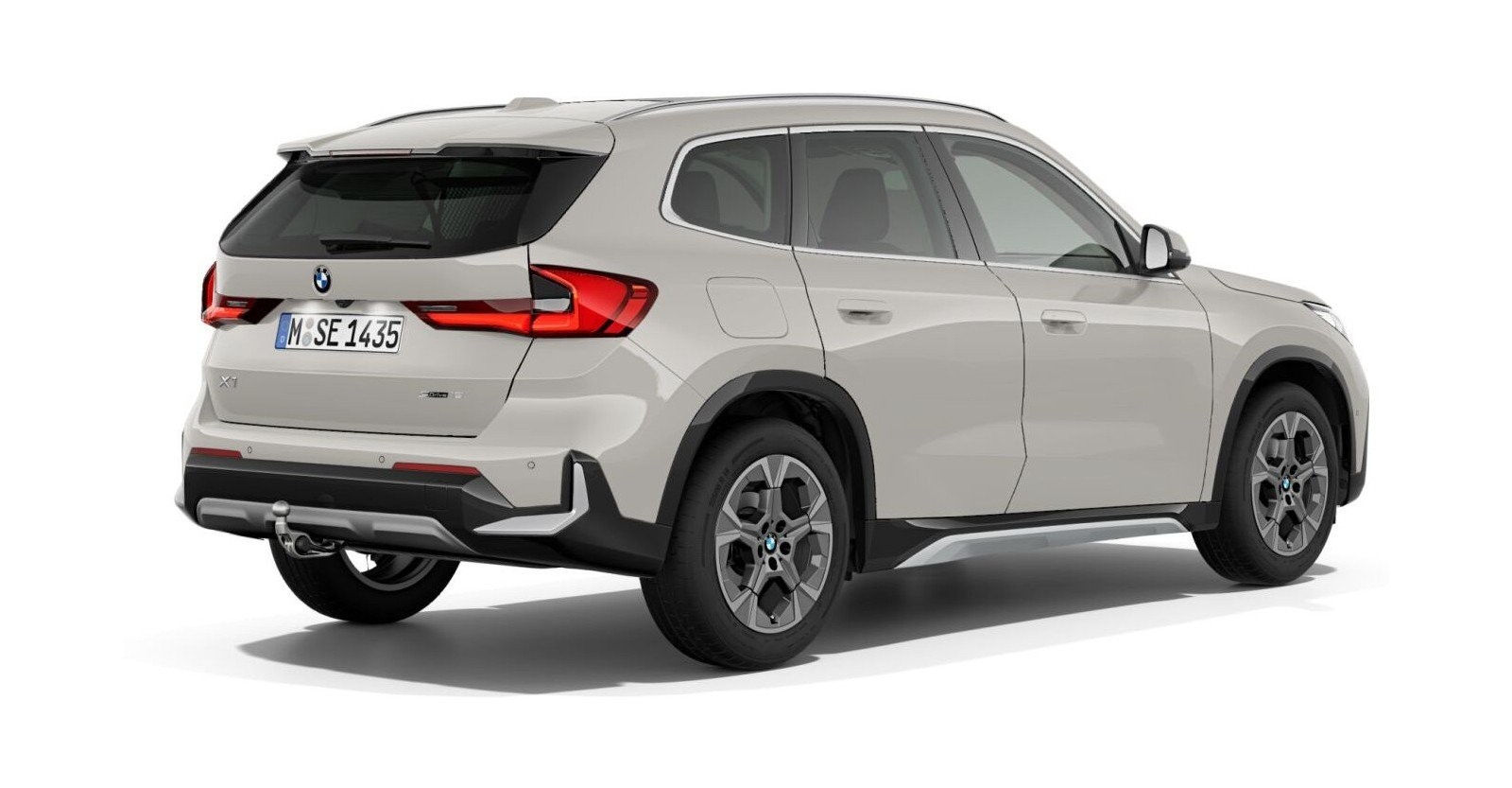 BMW BMW X in Grau von hinten BMW BMW X in Grau von hinten