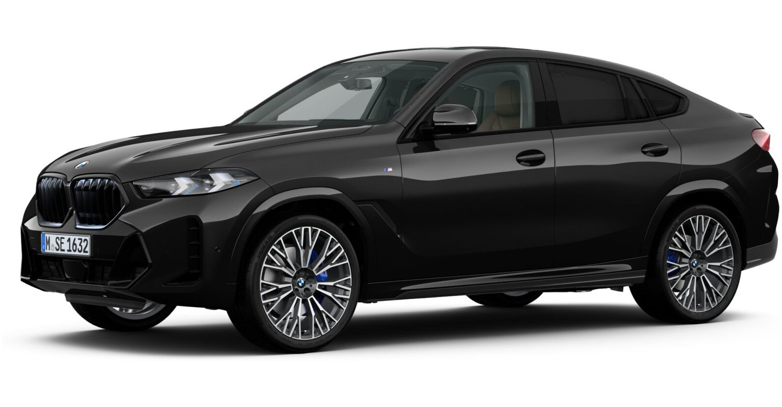 BMW BMW X in Schwarz von vorne BMW BMW X in Schwarz von vorne