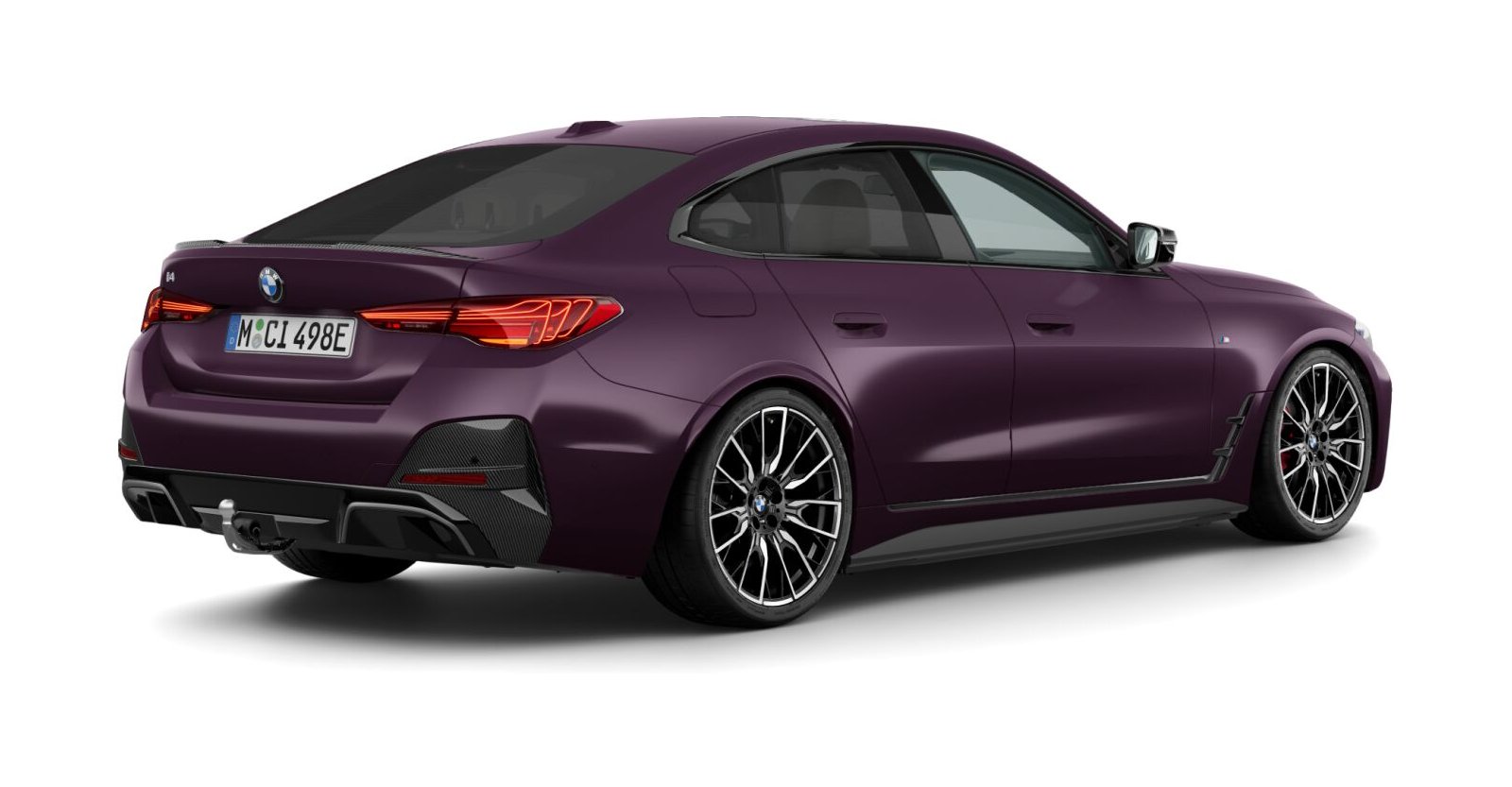 BMW BMW I in Individual von hinten BMW BMW I in Individual von hinten