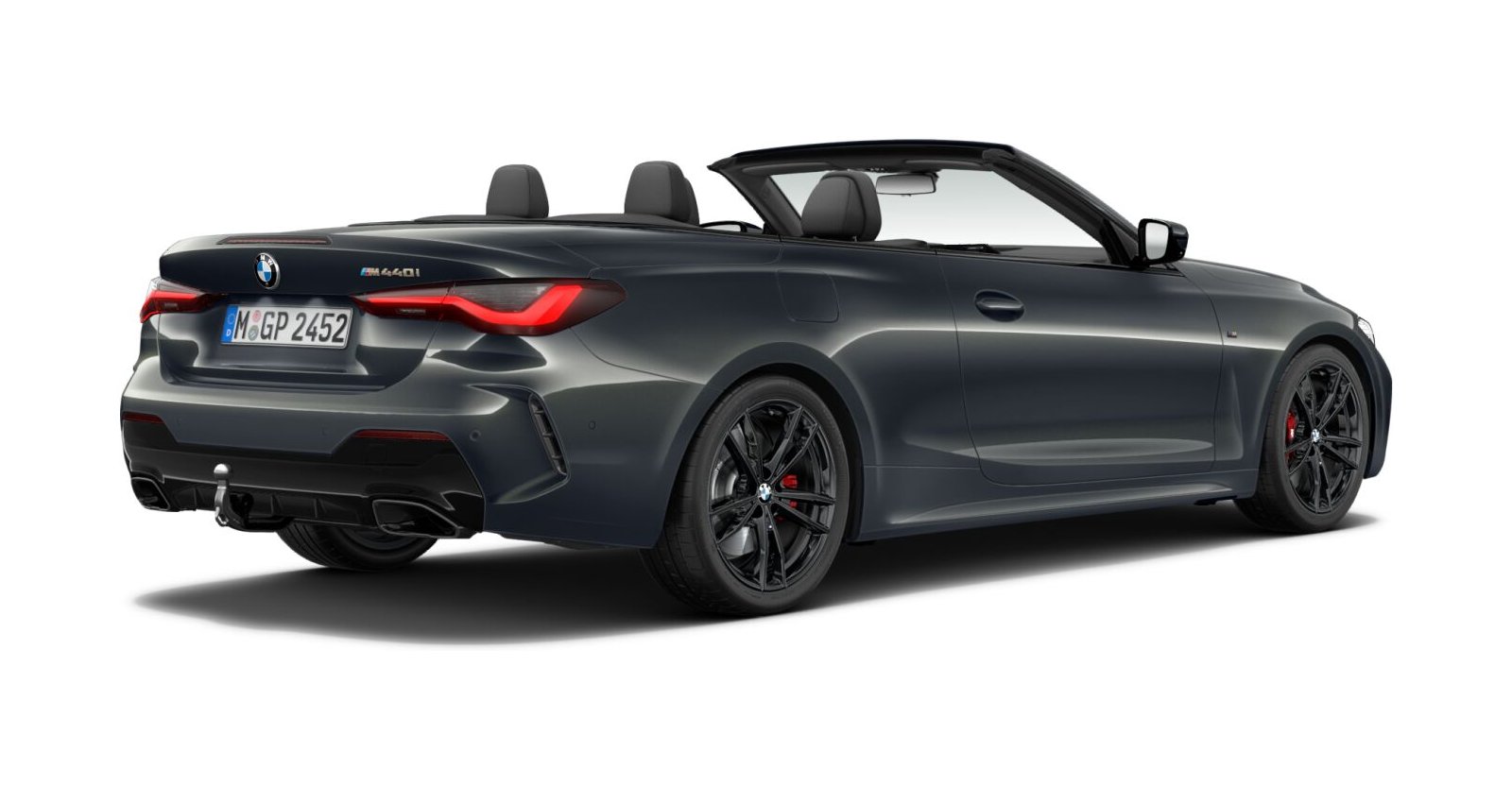 BMW BMW 4er in Grau von hinten BMW BMW 4er in Grau von hinten