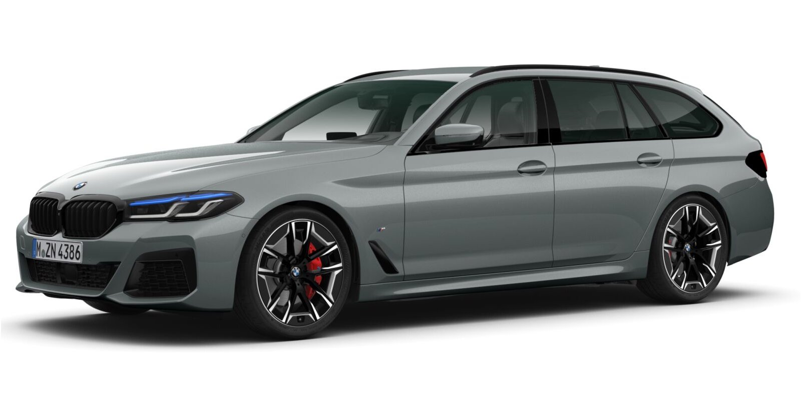 BMW BMW 5er in Grau von vorne BMW BMW 5er in Grau von vorne