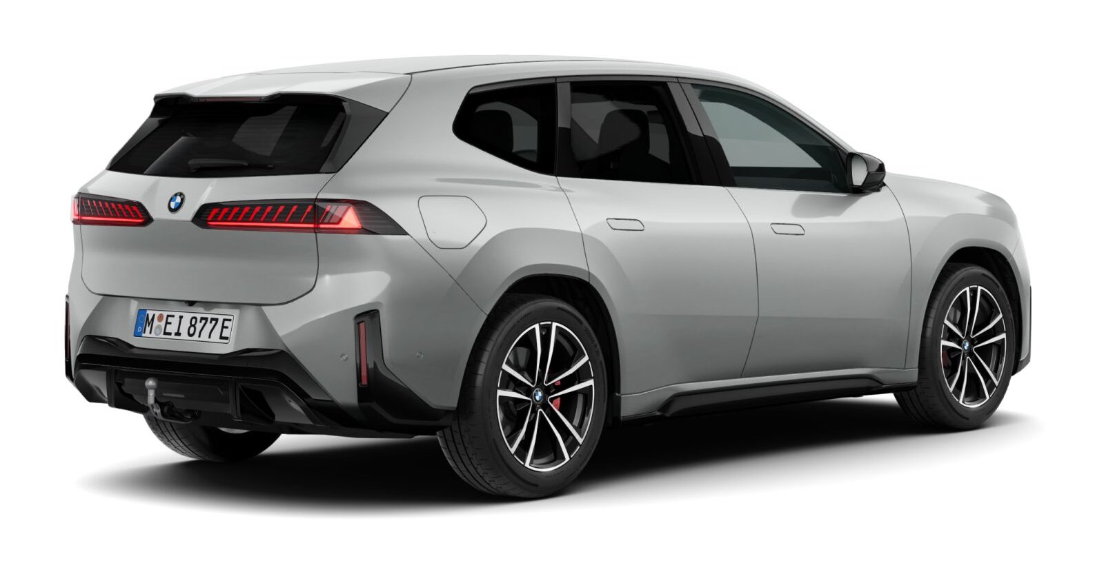 BMW BMW I in Grau von hinten BMW BMW I in Grau von hinten
