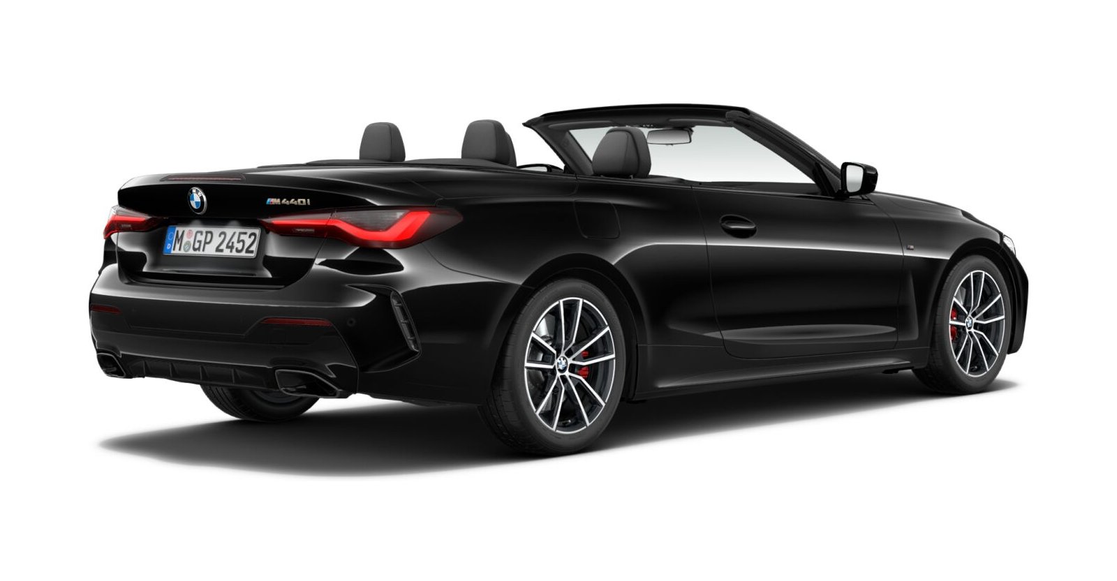 BMW BMW 4er in Schwarz von hinten BMW BMW 4er in Schwarz von hinten