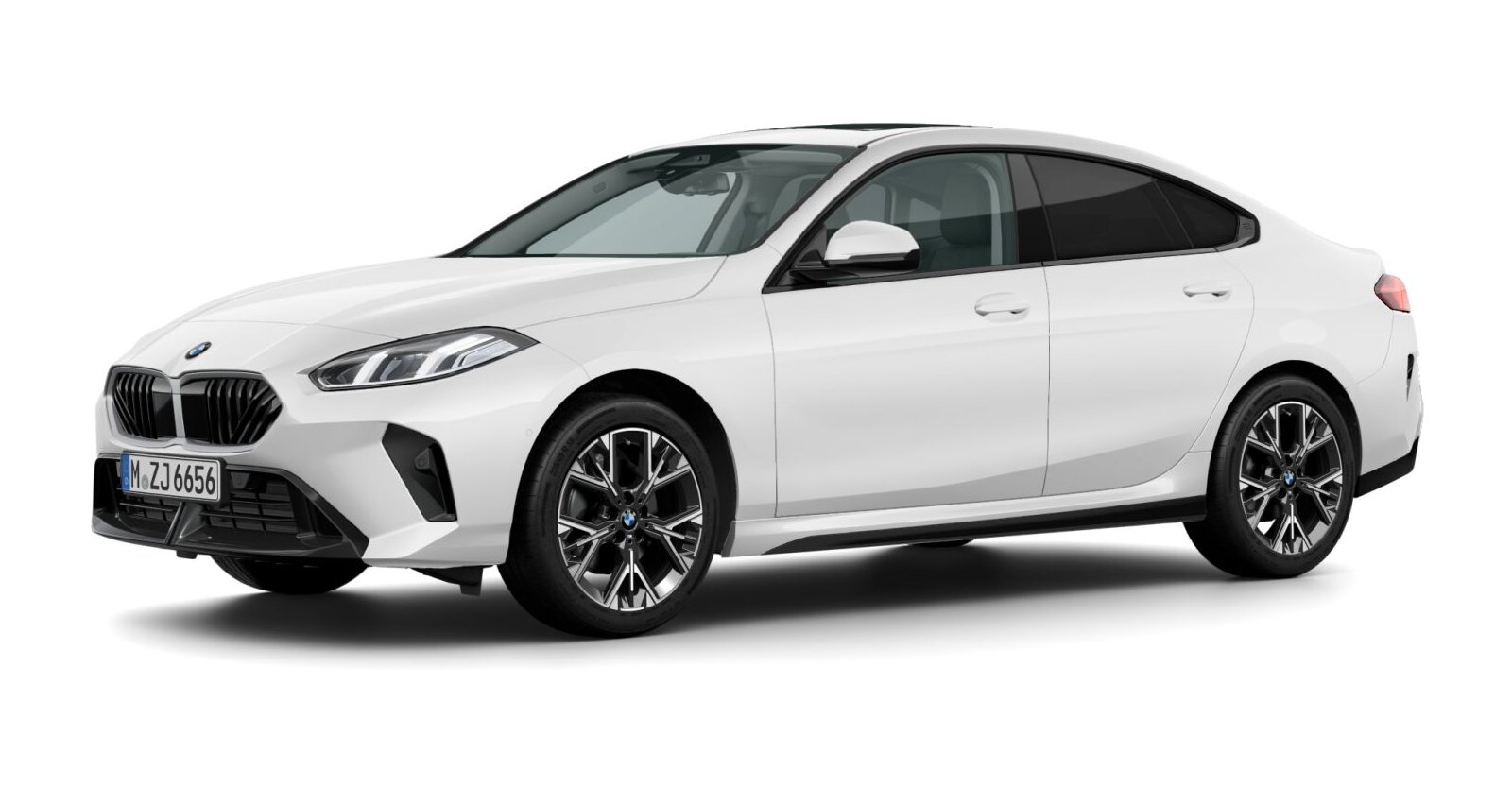 BMW BMW 2er in Weiß von vorne BMW BMW 2er in Weiß von vorne