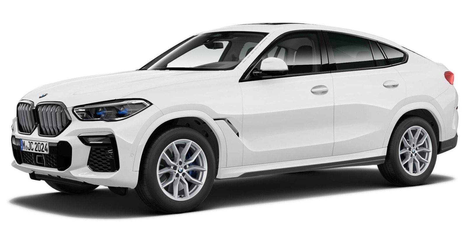 BMW BMW X in Weiß von vorne BMW BMW X in Weiß von vorne