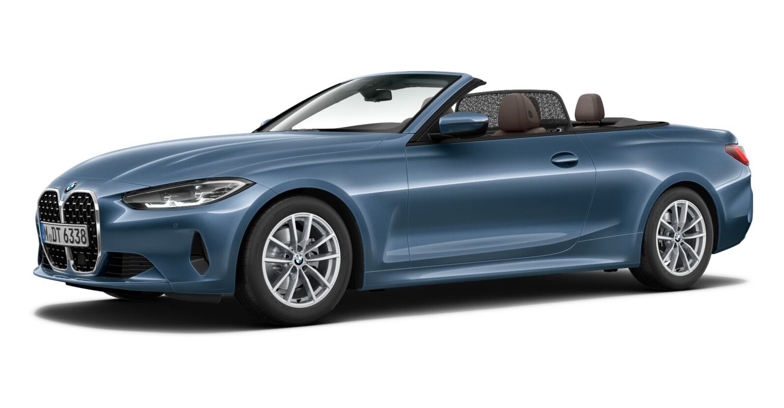 BMW BMW 4er in Blau von vorne BMW BMW 4er in Blau von vorne