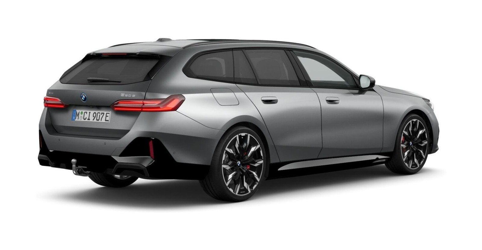 BMW BMW 5er in Grau von hinten BMW BMW 5er in Grau von hinten