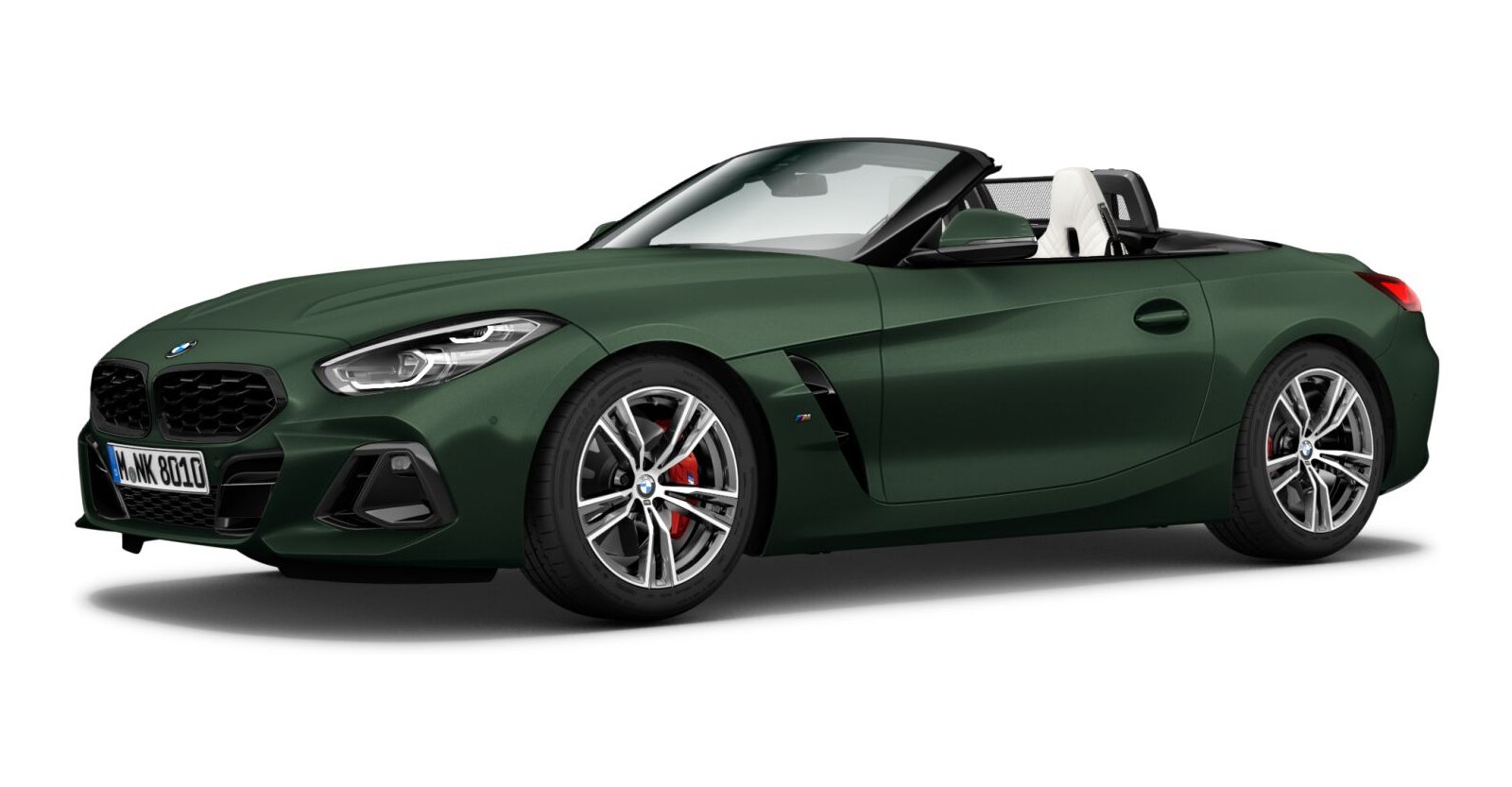 BMW BMW Z in Grün von vorne BMW BMW Z in Grün von vorne