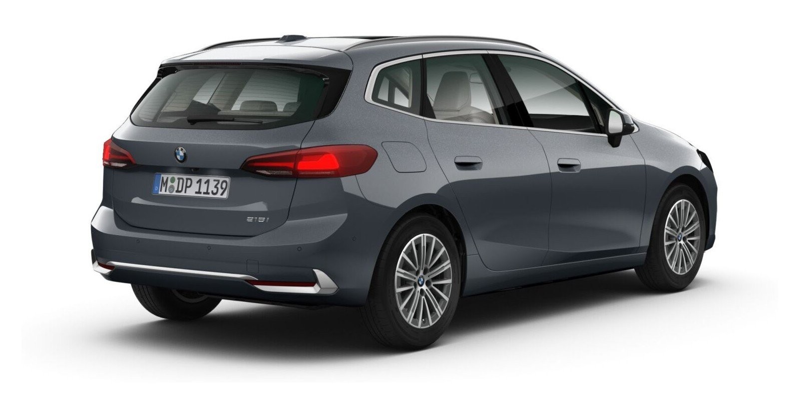 BMW BMW 2er in Grau von hinten BMW BMW 2er in Grau von hinten