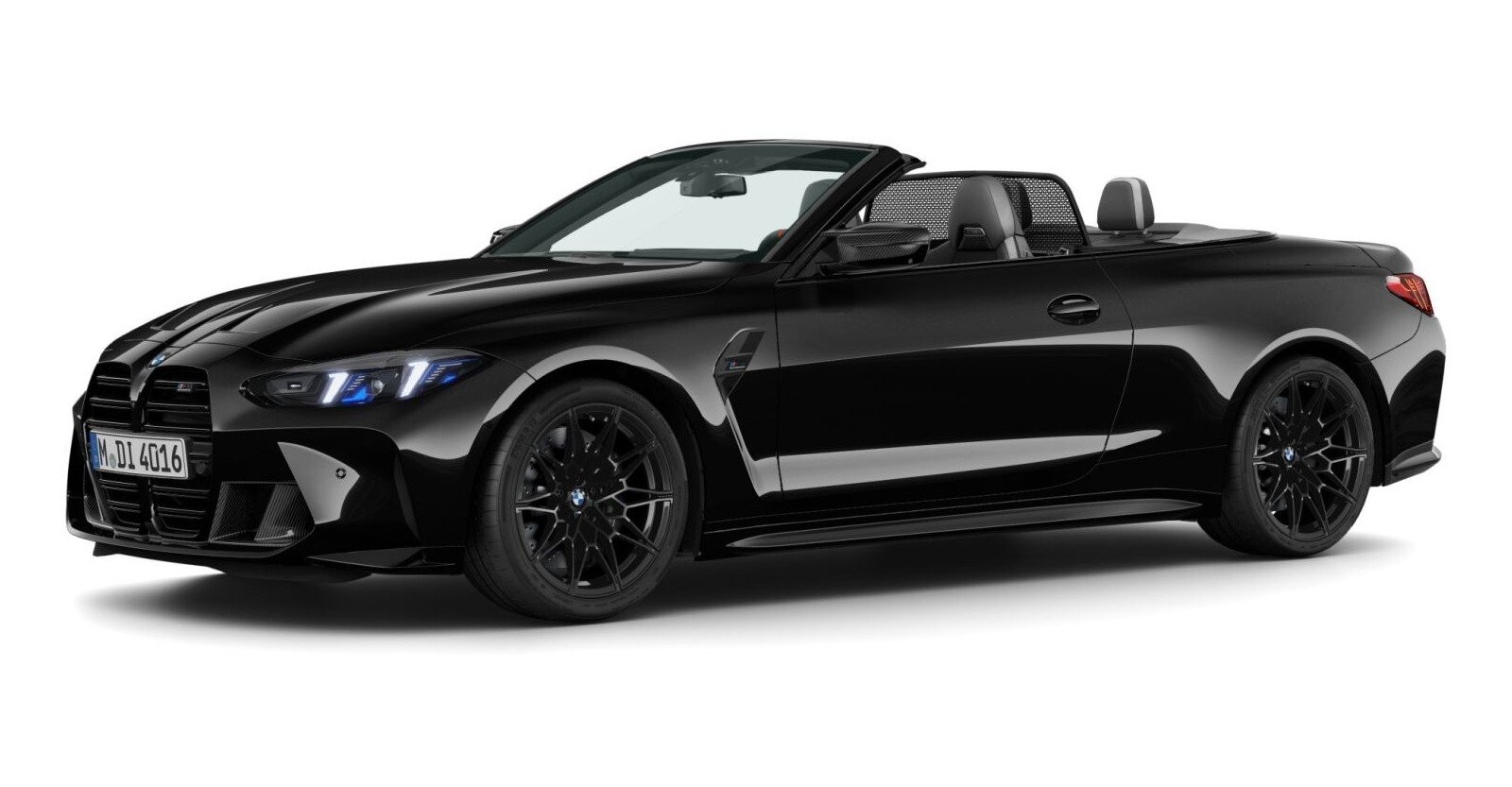 BMW BMW M in Schwarz von vorne BMW BMW M in Schwarz von vorne