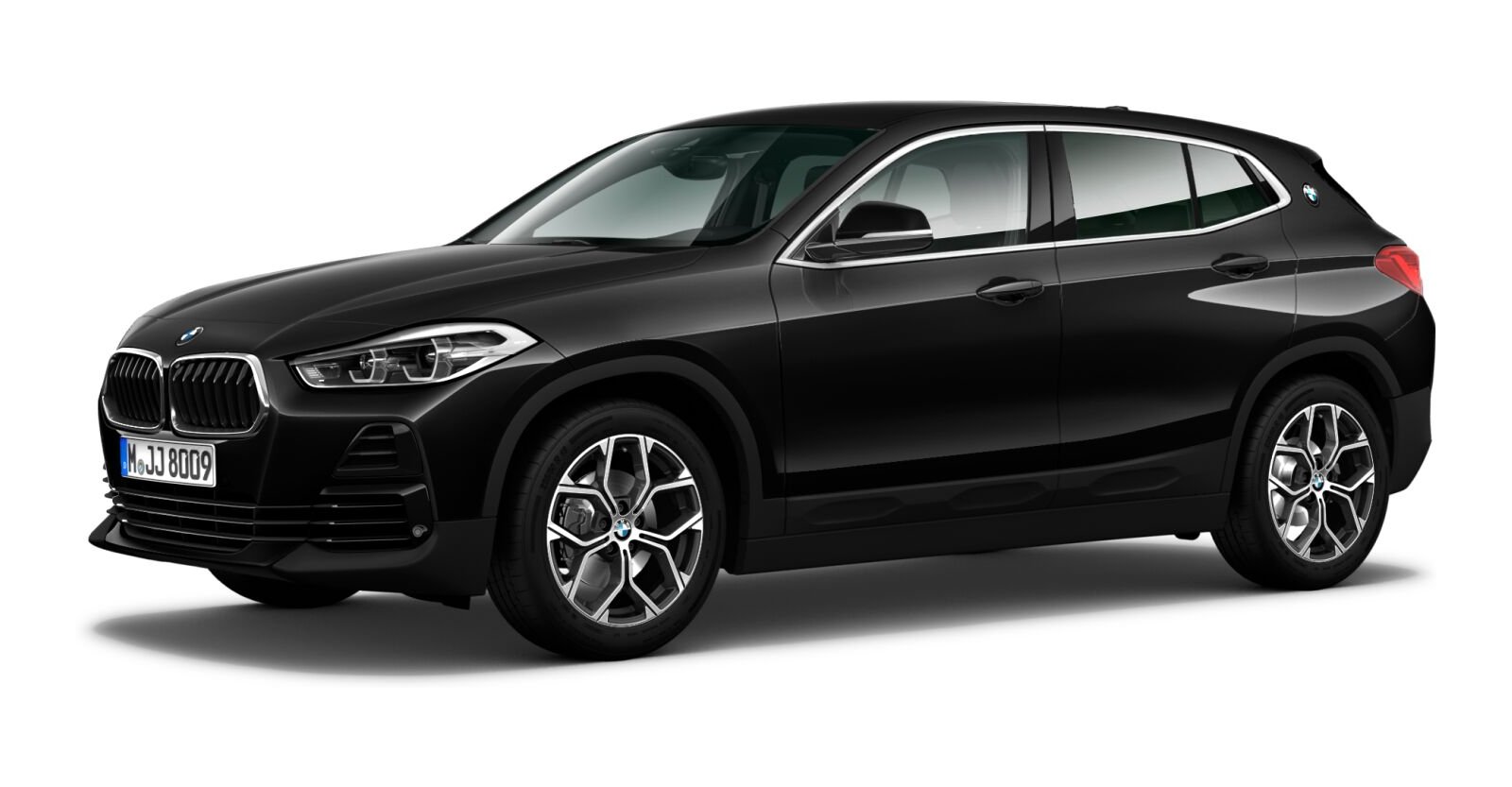 BMW BMW X in Schwarz von vorne BMW BMW X in Schwarz von vorne
