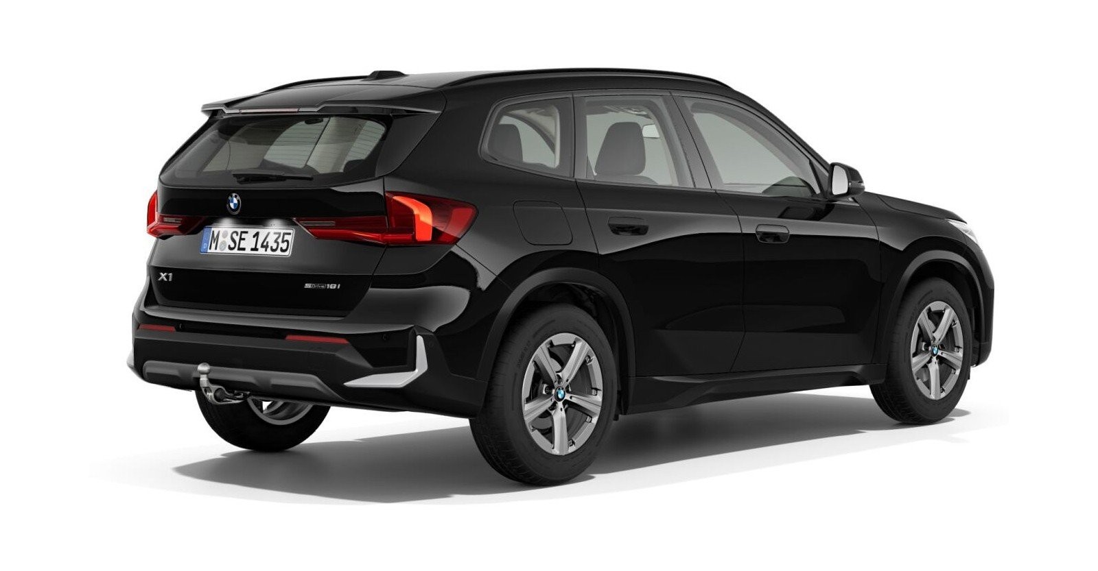 BMW BMW X in Schwarz von hinten BMW BMW X in Schwarz von hinten