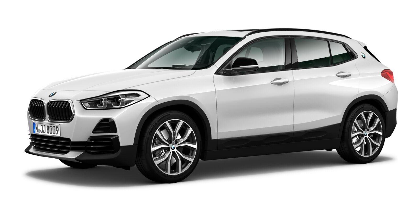 BMW BMW X in Weiß von vorne BMW BMW X in Weiß von vorne