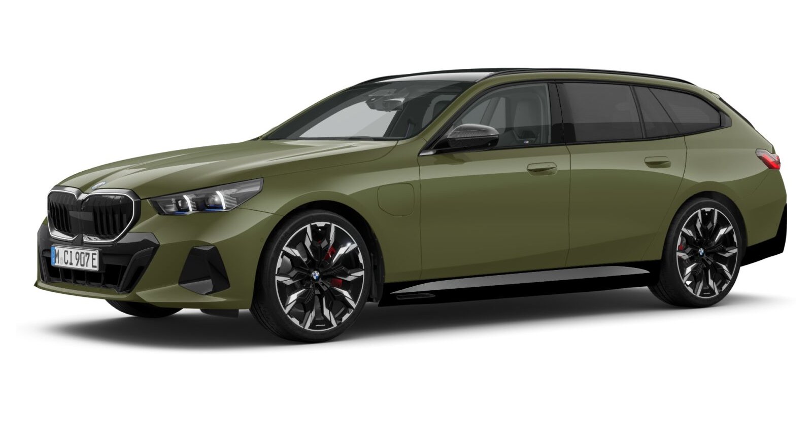 BMW 550e xDrive Touring in Individual von vorne BMW 550e xDrive Touring in Individual von vorne