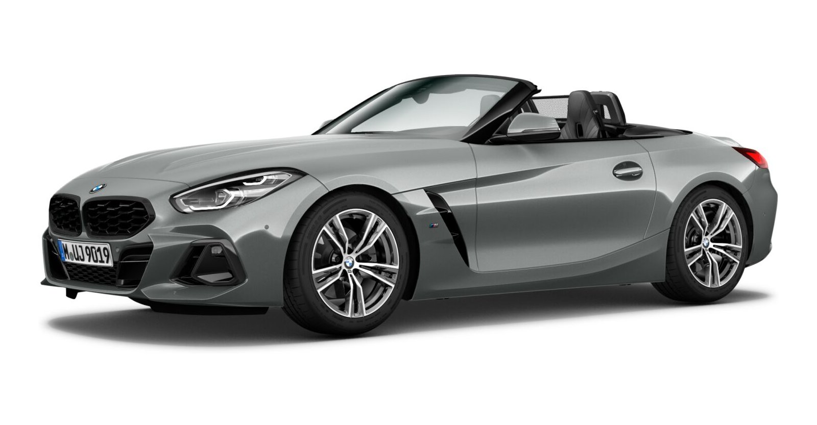 BMW Z4 sDrive20i in Grau von vorne BMW Z4 sDrive20i in Grau von vorne