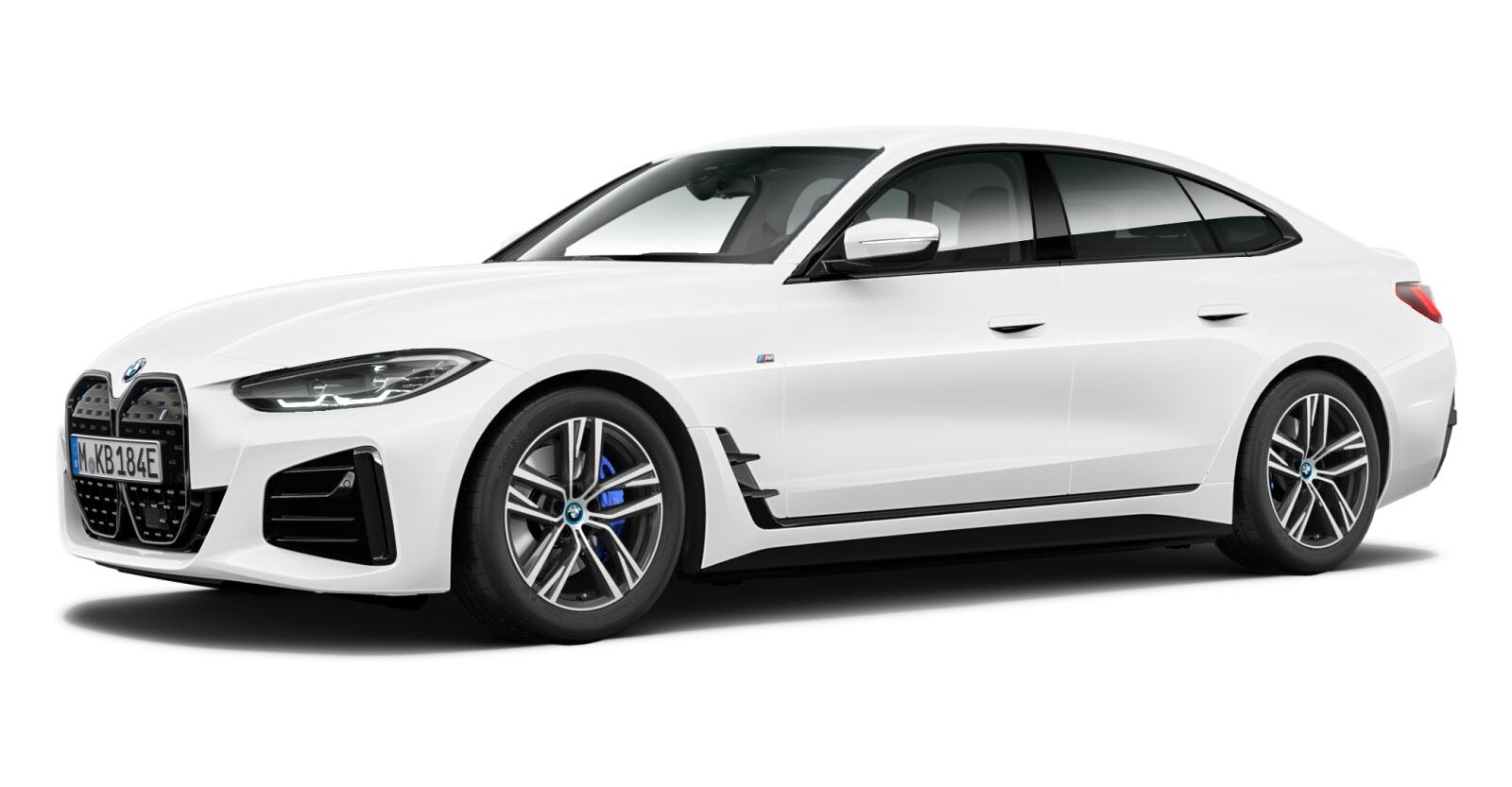 BMW BMW I in Weiß von vorne BMW BMW I in Weiß von vorne