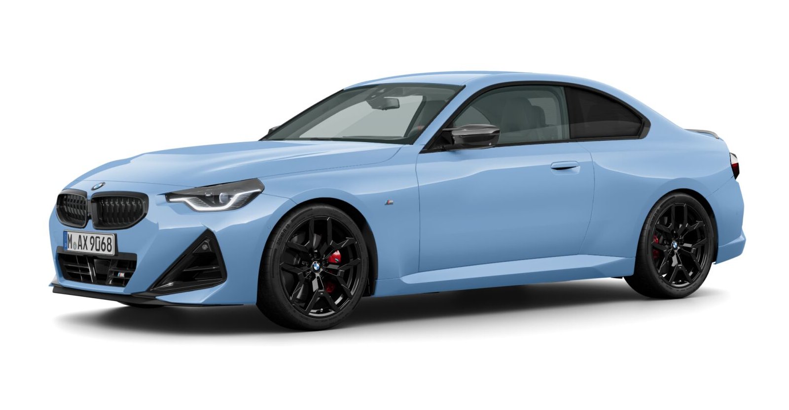 BMW BMW 2er in Blau von vorne BMW BMW 2er in Blau von vorne