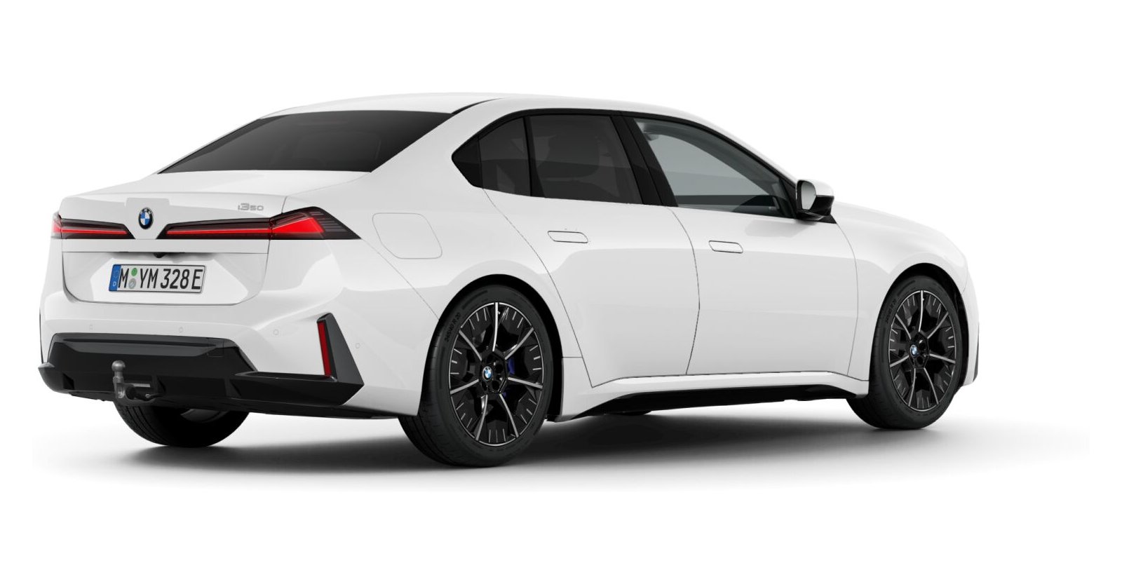 BMW BMW I in Weiß von hinten