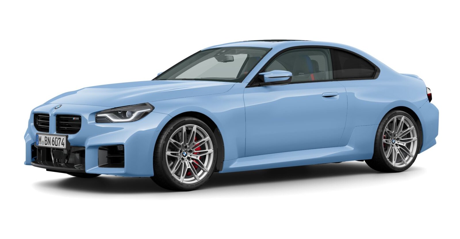 BMW BMW M in Blau von vorne BMW BMW M in Blau von vorne