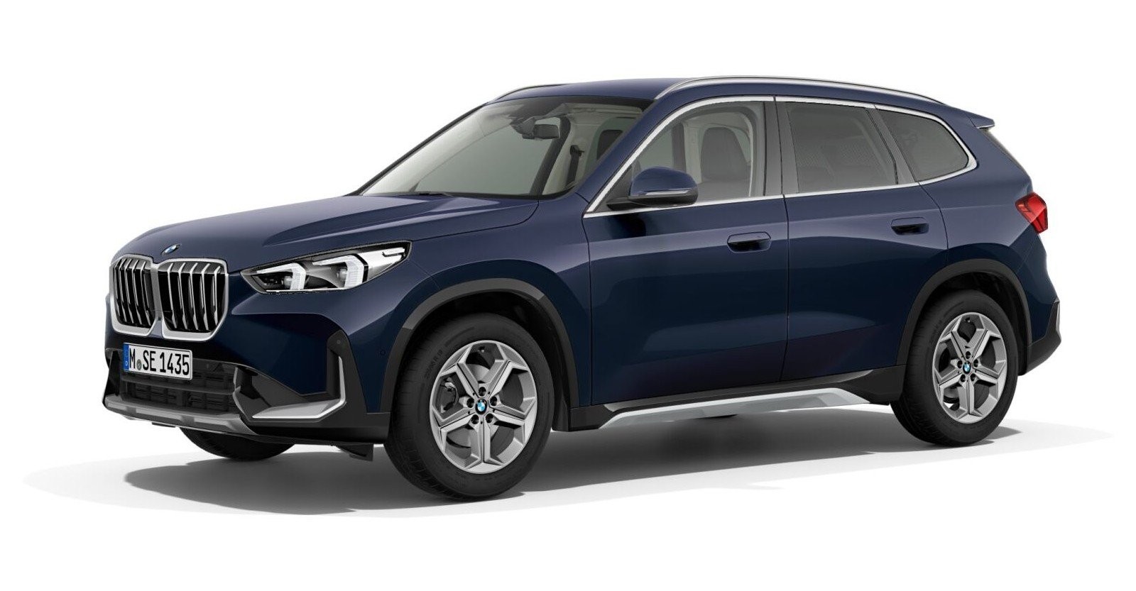 BMW BMW X in Blau von vorne BMW BMW X in Blau von vorne