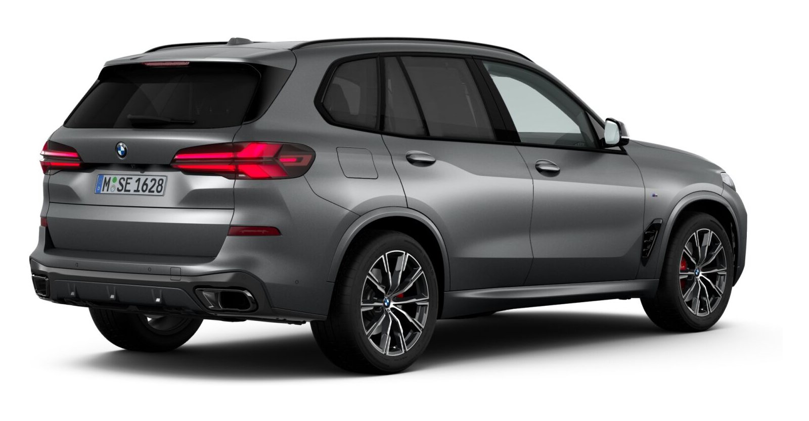BMW BMW X in Grau von hinten BMW BMW X in Grau von hinten