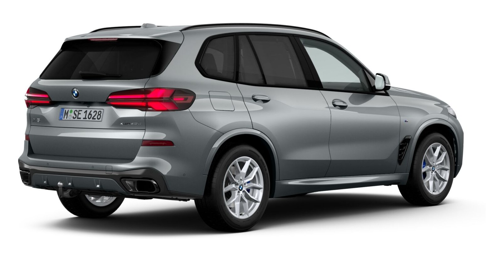 BMW BMW X in Grau von hinten BMW BMW X in Grau von hinten