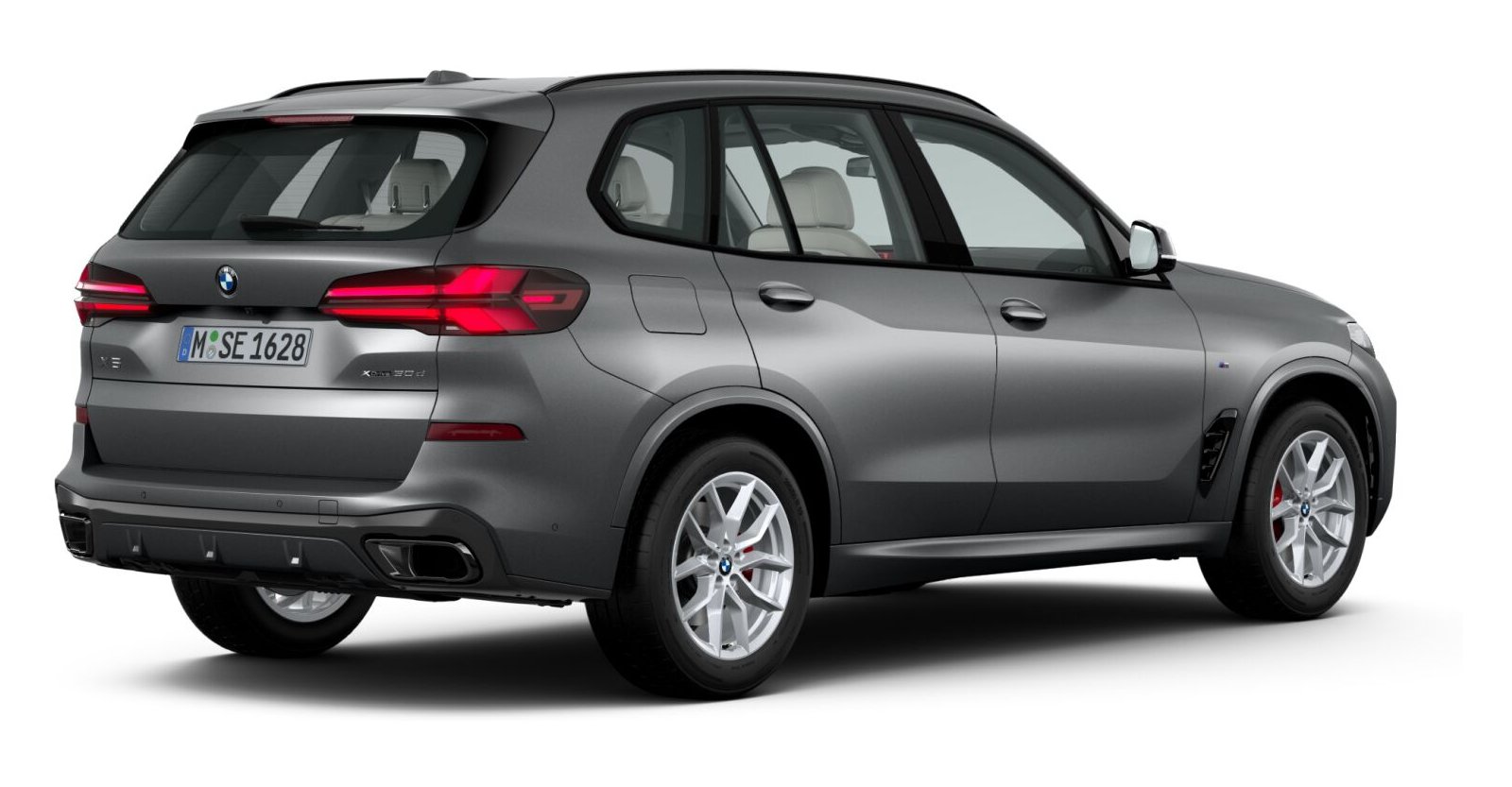 BMW BMW X in Grau von hinten BMW BMW X in Grau von hinten