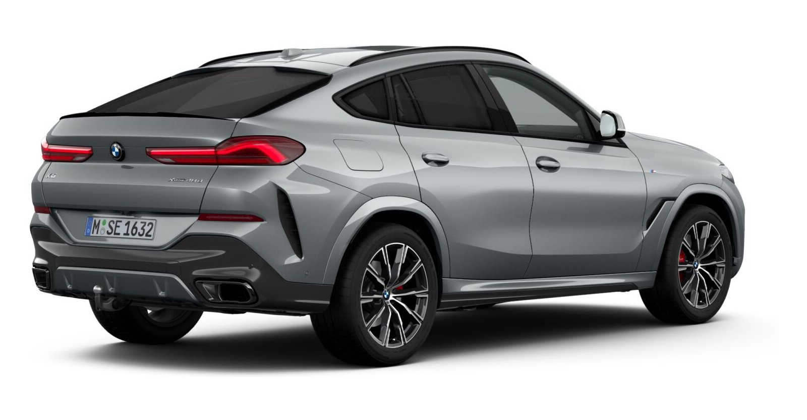 BMW BMW X in Grau von hinten BMW BMW X in Grau von hinten