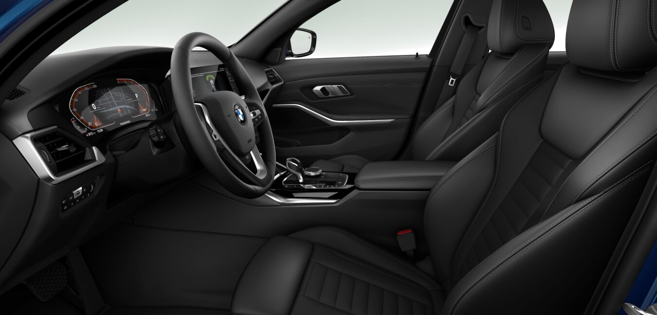 BMW BMW 3er im Innenraum seitlich BMW BMW 3er im Innenraum seitlich