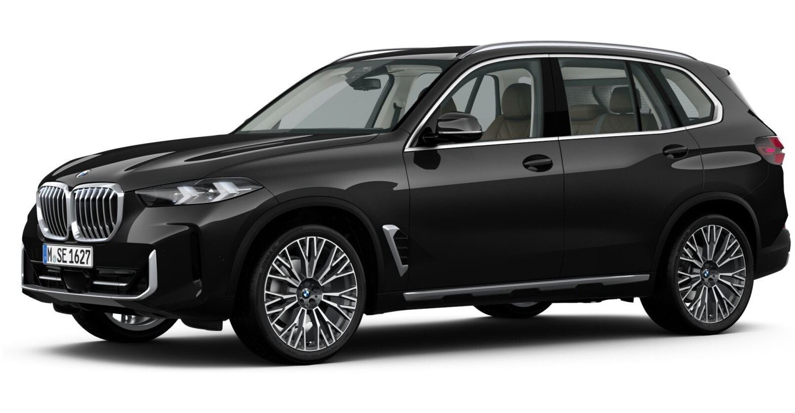 BMW BMW X in Schwarz von vorne BMW BMW X in Schwarz von vorne