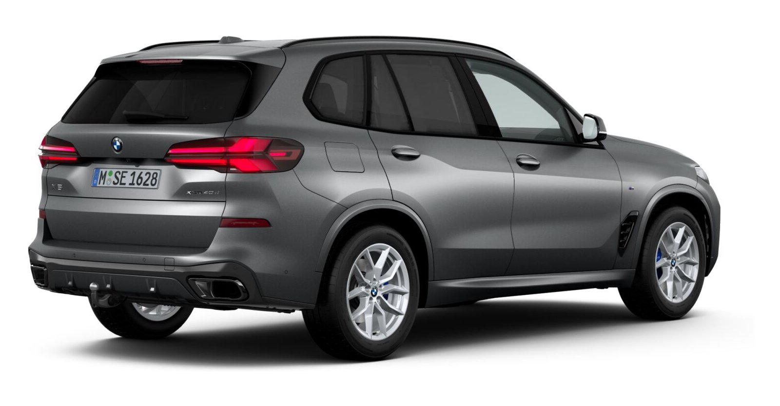 BMW BMW X in Grau von hinten BMW BMW X in Grau von hinten
