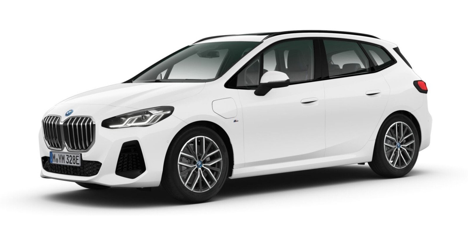 BMW BMW 2er in Weiß von vorne BMW BMW 2er in Weiß von vorne