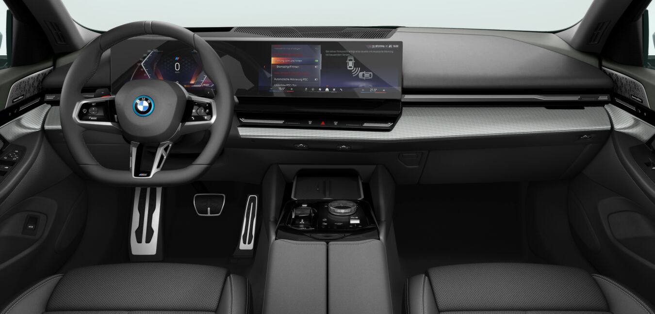 BMW BMW 5er im Innenraum von vorne BMW BMW 5er im Innenraum von vorne