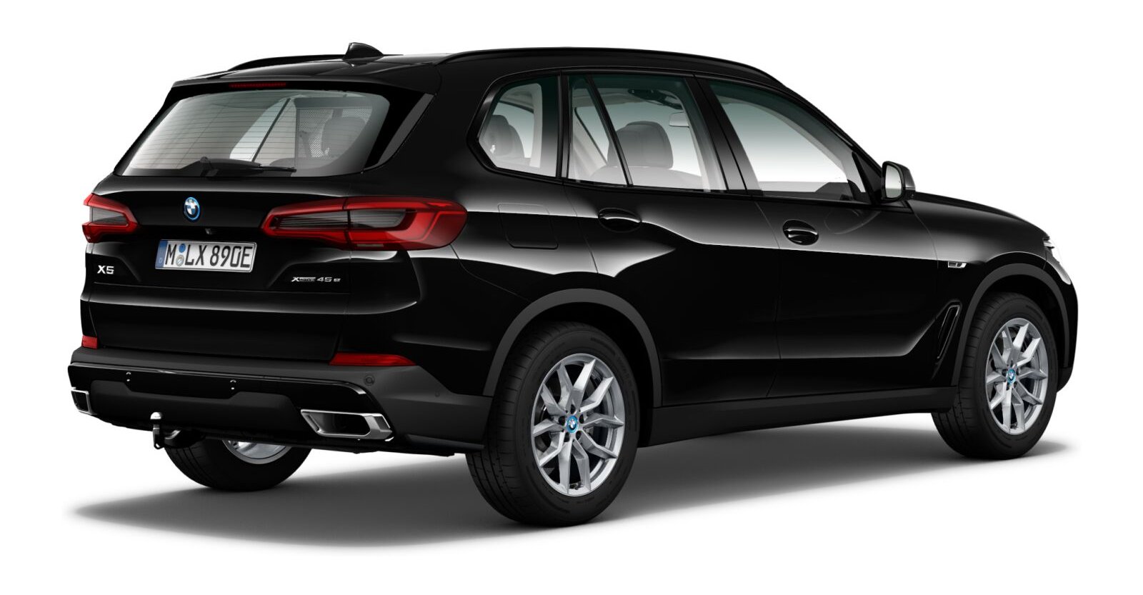 BMW BMW X in Schwarz von hinten BMW BMW X in Schwarz von hinten