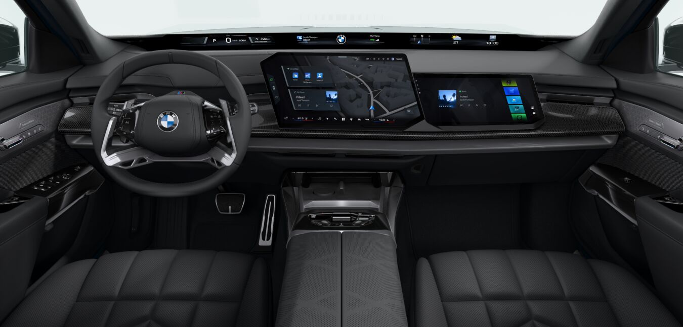 BMW BMW 7er im Innenraum von vorne BMW BMW 7er im Innenraum von vorne