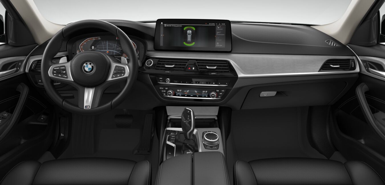 BMW BMW 5er im Innenraum von vorne BMW BMW 5er im Innenraum von vorne